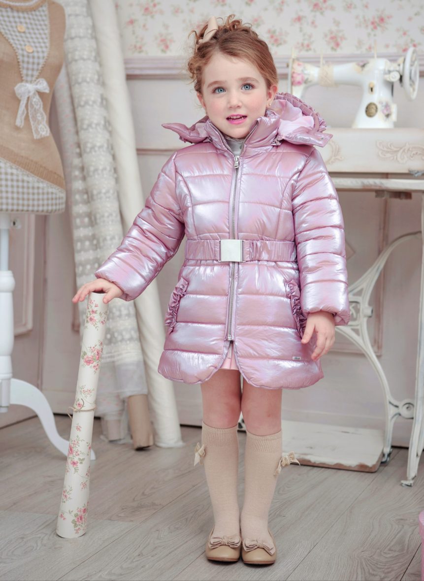 Miranda – Abrigo niña rosa