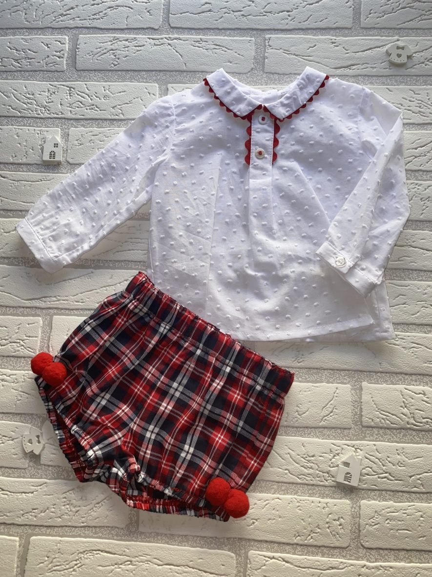 Conjunto bebé niño Miranda tres piezas