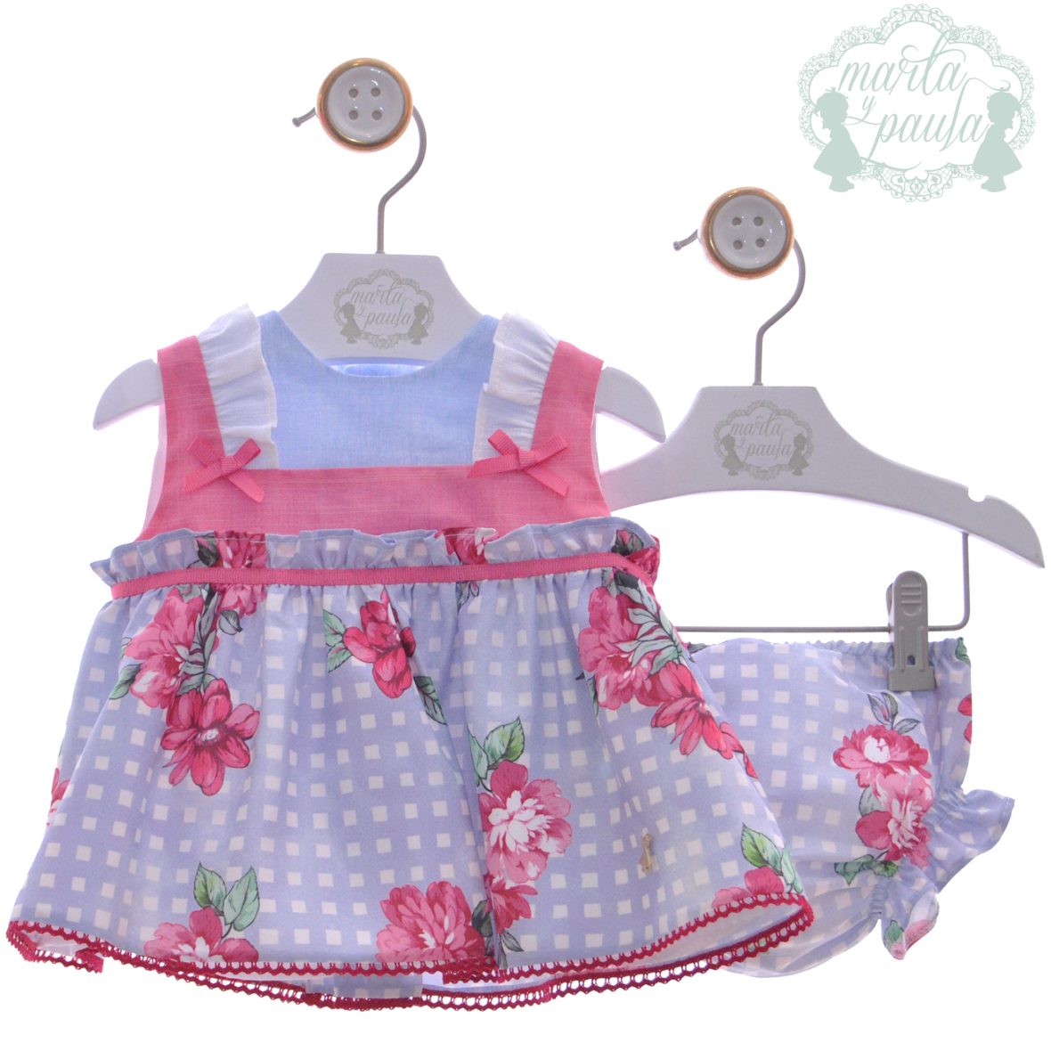 Jesusito bebé niña flores «Familia RECORTABLES» de Marta y Paula