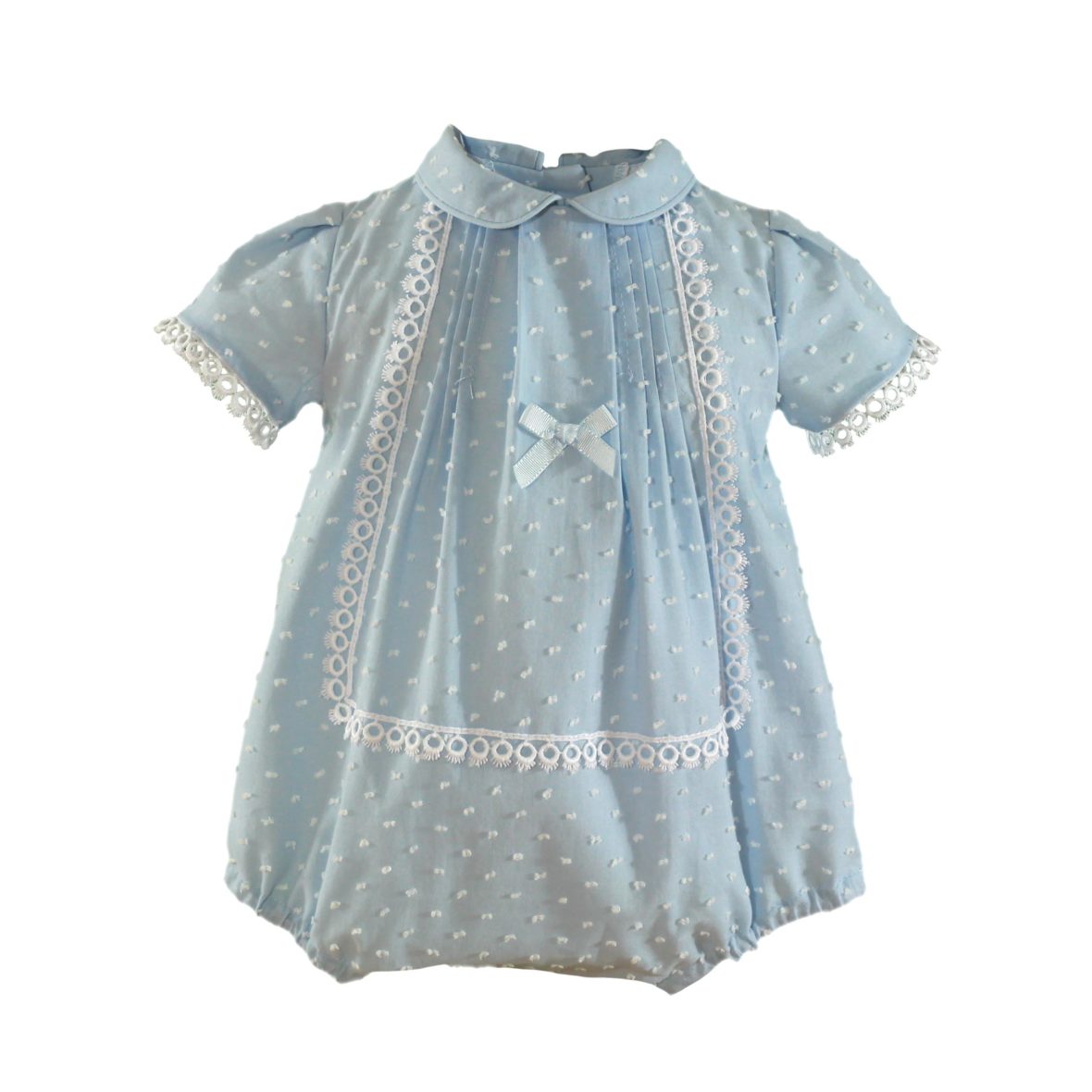 Miranda – Pelele bombacho bebé niño en plumeti