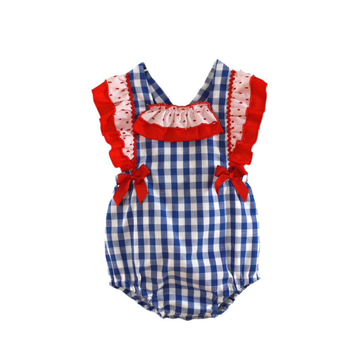 Miranda – Ranita a cuadros Vichy de algodón «ELBA»