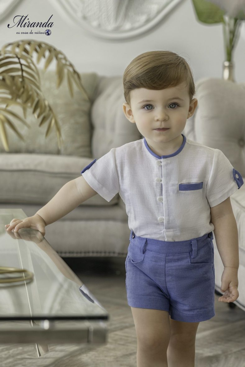 Miranda – Conjunto niño blusa y pantalón