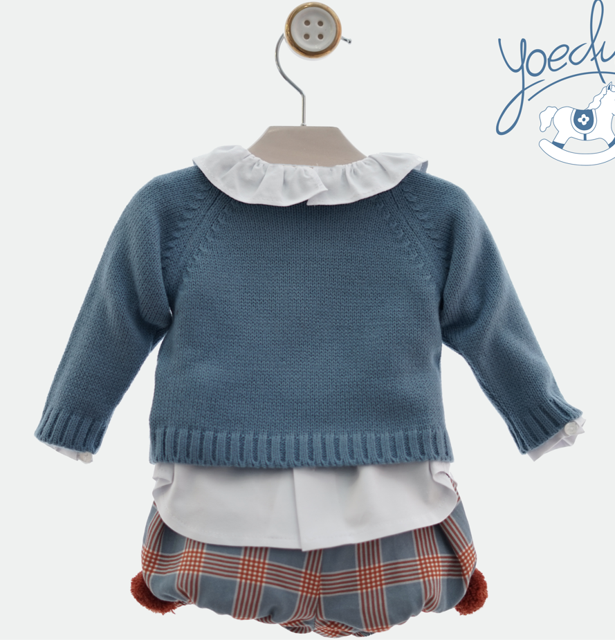 Conjunto bebé niño Yoedu Familia Esparta t