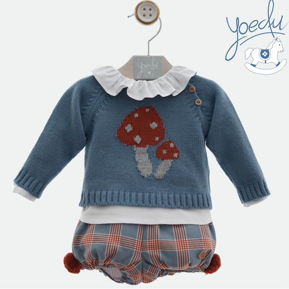 Conjunto bebé niño Yoedu Familia Esparta