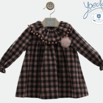 Vestido niña a cuadros Yoedu
