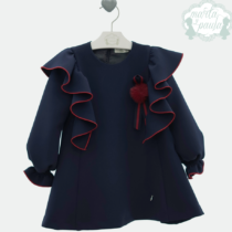 Vestido niña con volantes Marta y Paula Familia Barbra