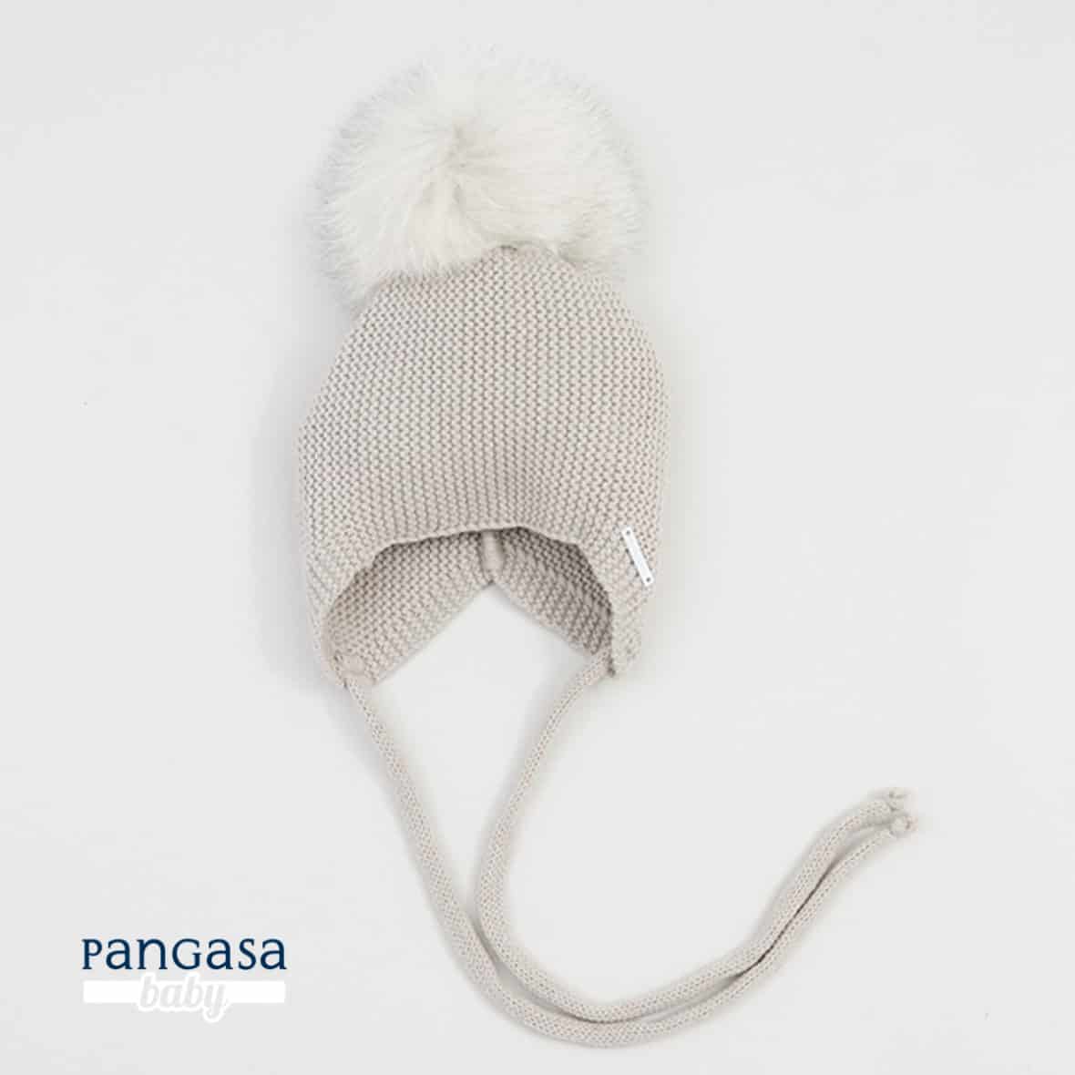 Gorro orejero Pangasa pelo sintético  Camel