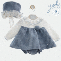 Jesusito bebé niña con Capota Yoedu - Familia Homero