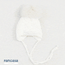 Gorro Pangasa Pelo Sintético Marfil