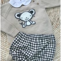 conjunto camel ratoncito niño