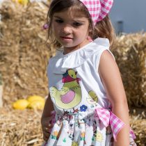 Conjunto braguita y camiseta Familia granja mon petit bonbon