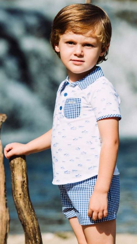 conjunto niño barquito azul de Foque3