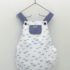 Ranita-Peto bebé niño colección Barcos estampado Vichy Foque Verano