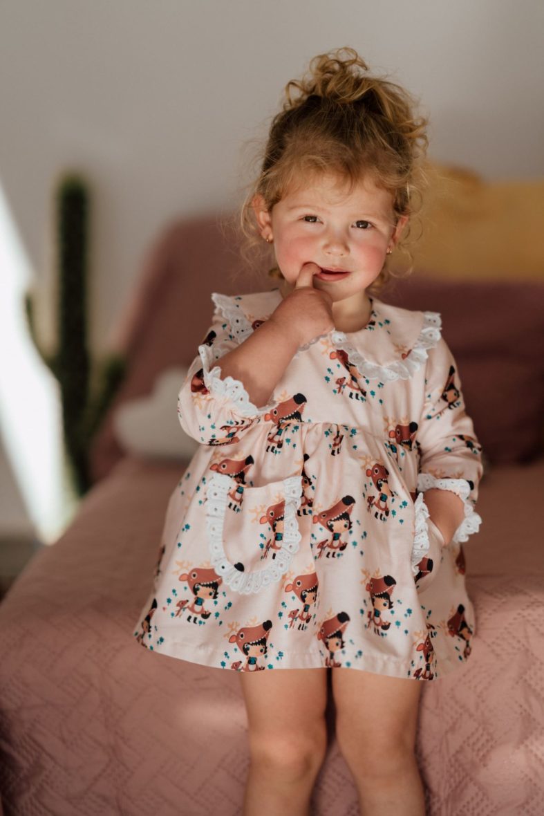 Jesusito bebé niña colección ciervo de Mon Petit Bonbon