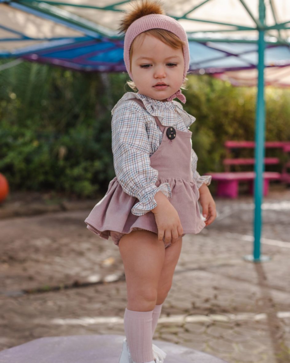 Conjunto para bebé niña colección rosette de josé Varón Otoño – Invierno 2022