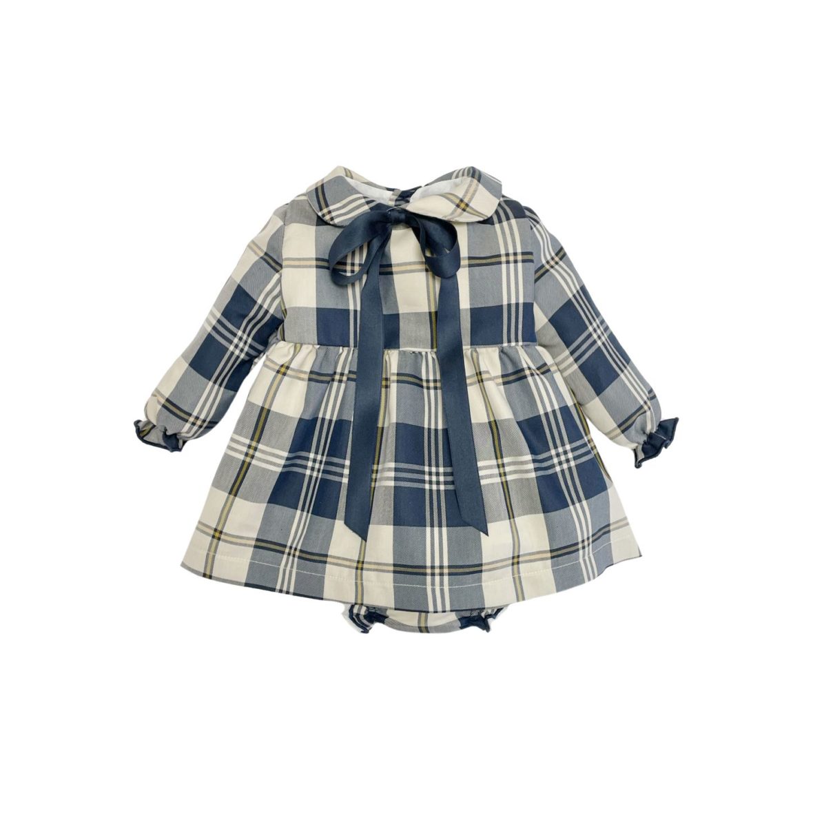 Jesusito bebé Niña Tartán Colección Marine Eve Children Otoño – Invierno 2022