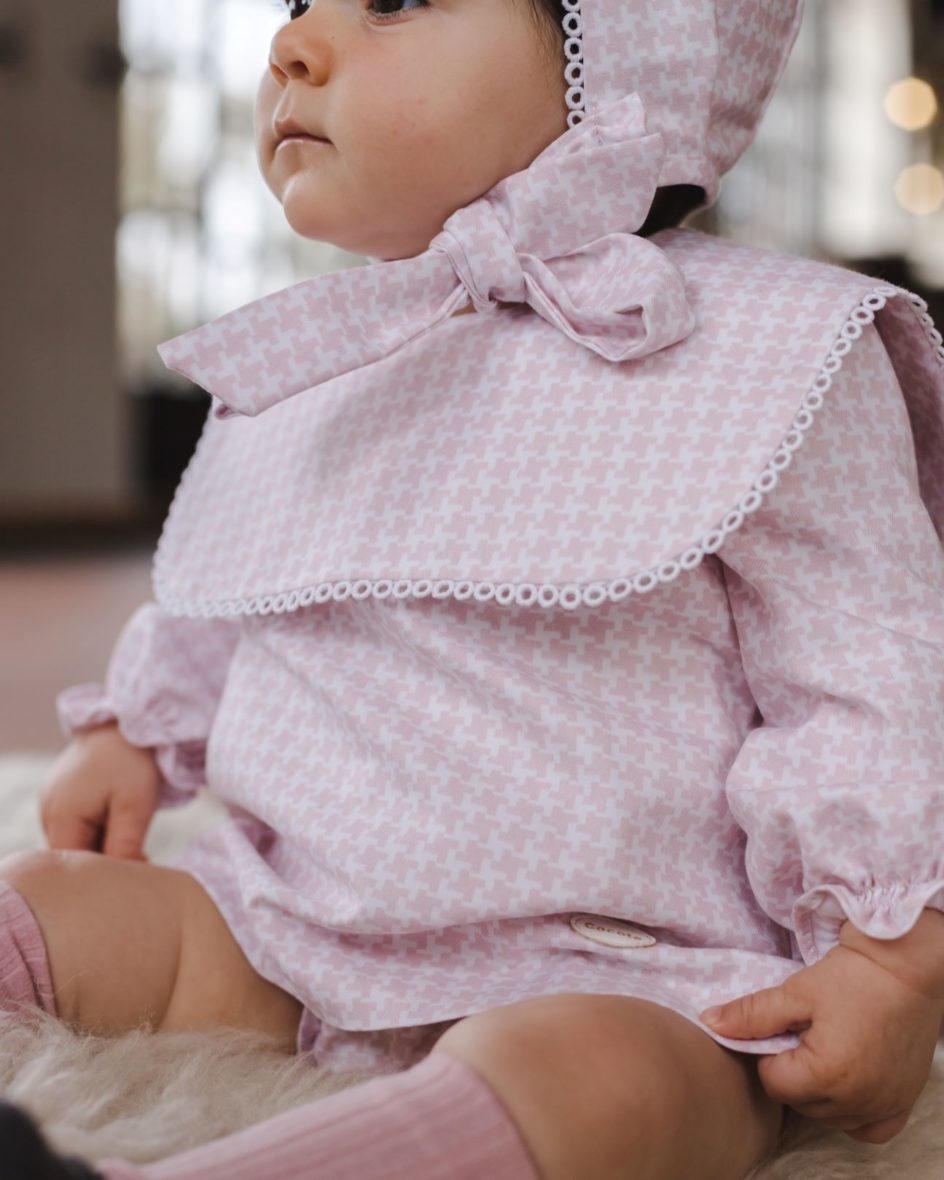Vestido Pata de gallo bebé Cocote otoño 22 02-43006_1.2