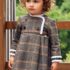 Vestido niña Cuadros Marrones Vintage Foque otoño invierno 2022 2225569