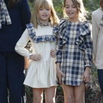 Vestido niña Tartán colección Marine Eve Children ref. 5264VE 2