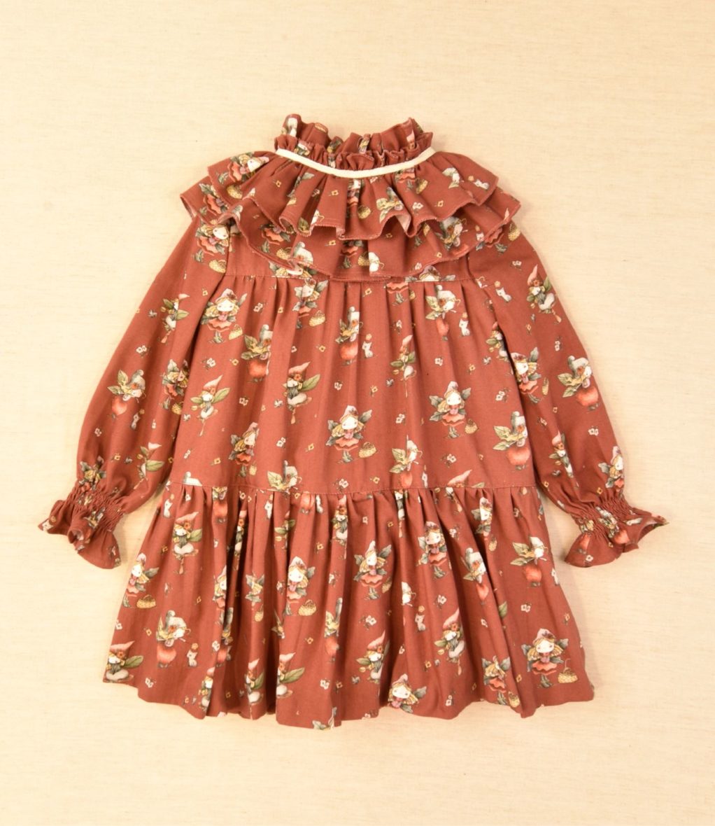 vestido estampado niña colección Hadas José Varón 01-44076_2